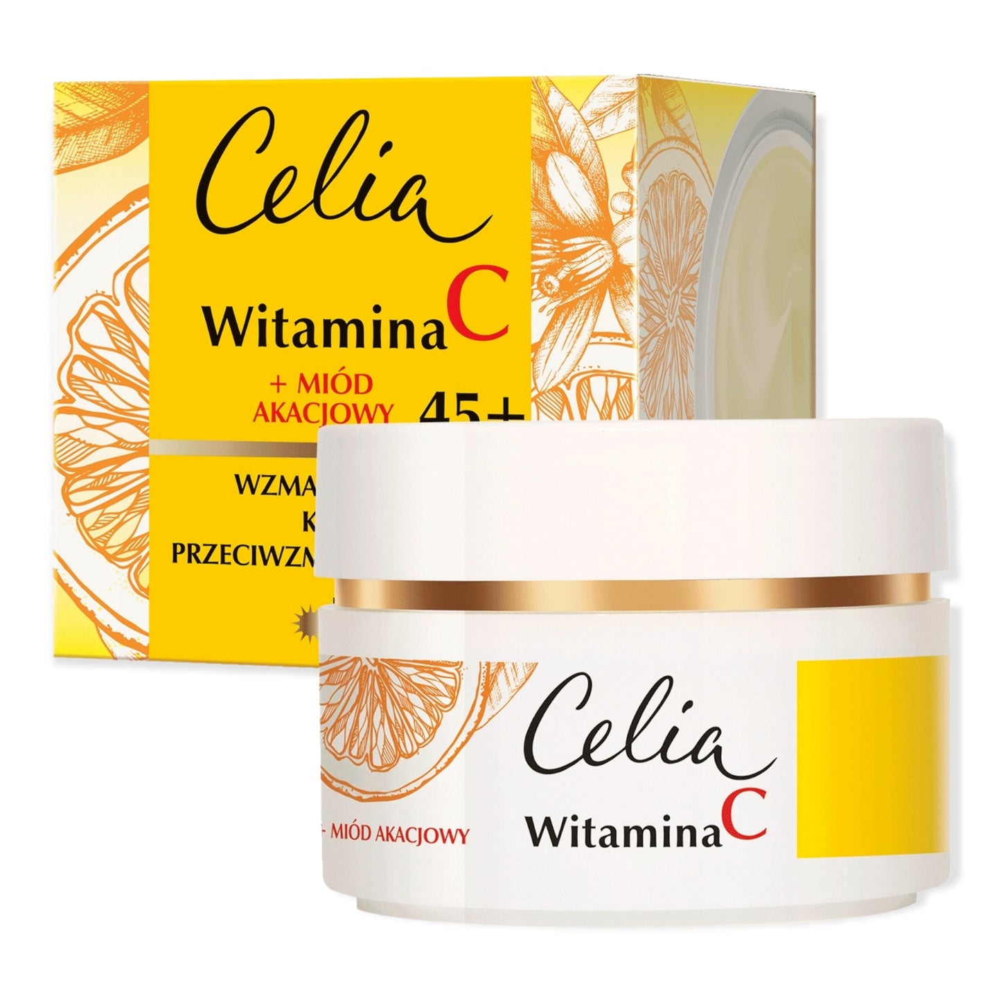 Celia Witamina C + miód akacjowy 45+ 50ml