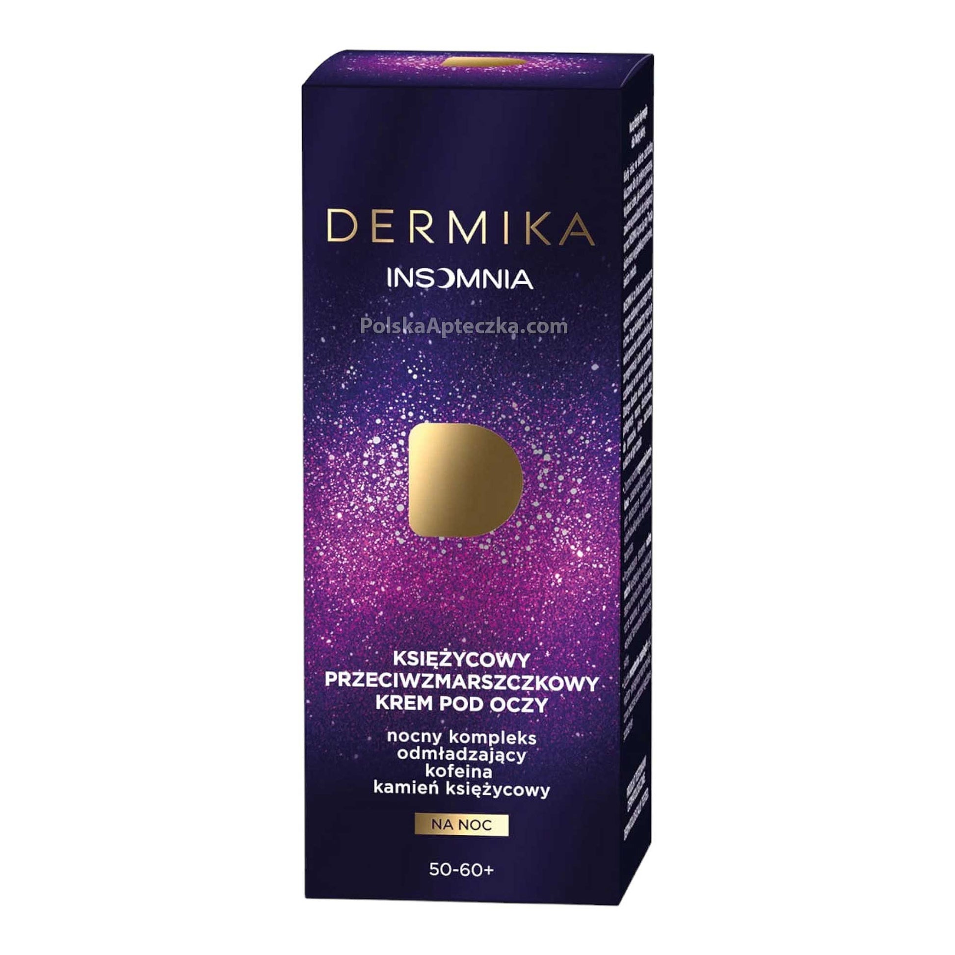Dermika Insomnia Księżycowy przeciwzmarszczkowy krem pod oczy na noc 15 ml