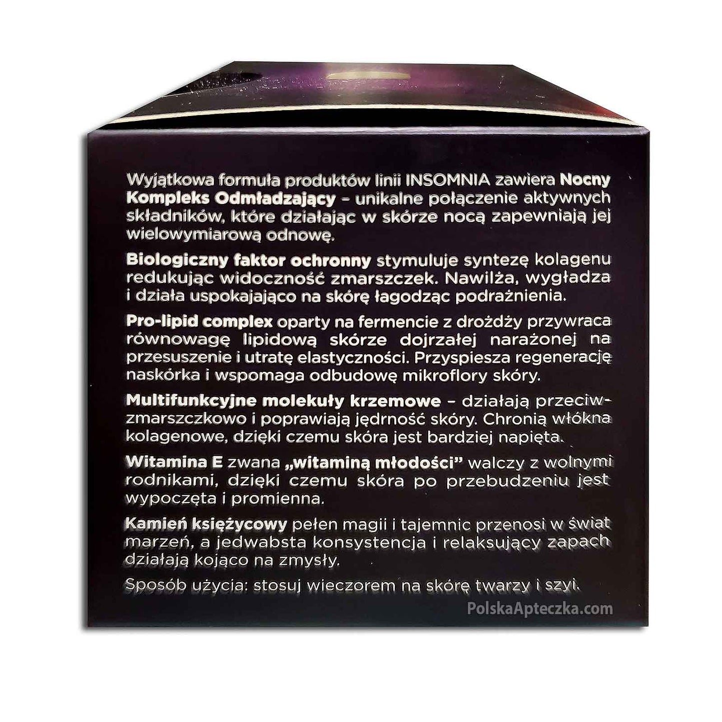 Dermika Insomnia Księżycowy krem ujędrniający 50-60+ 50ml