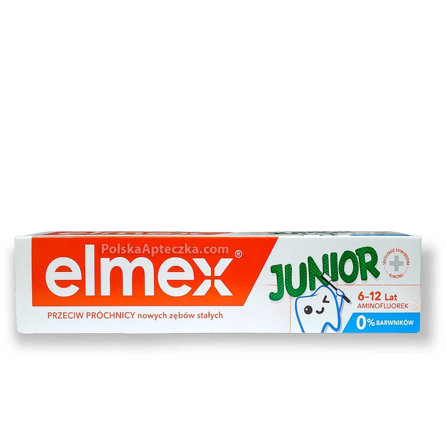 Elmex Junior pasta do zębów dla dzieci od 6 do 12 lat, 75ml