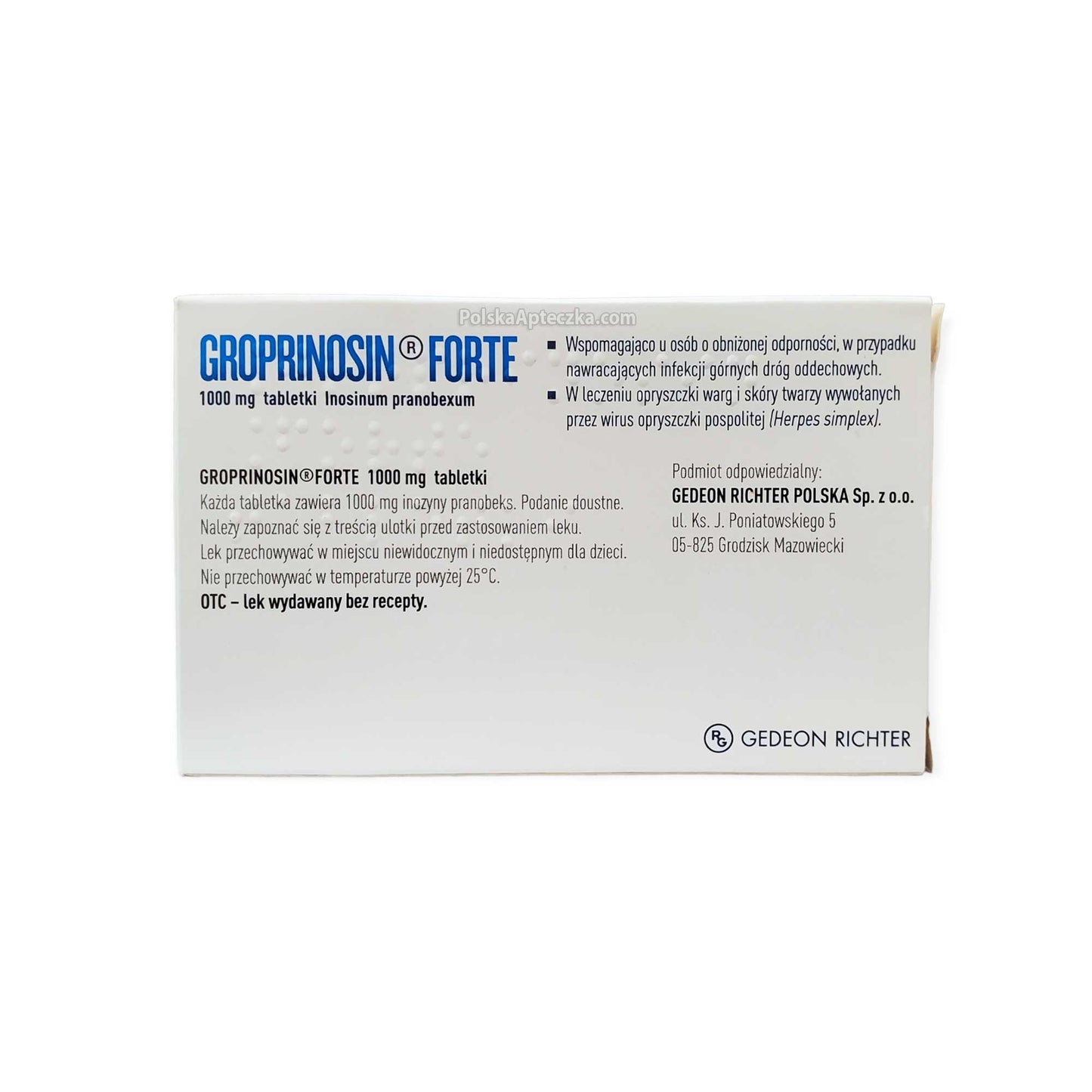 Groprinosin Forte 1000mg 30 tabl.