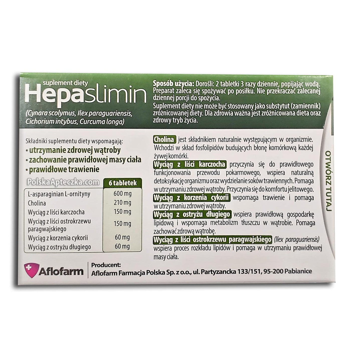 Hepaslimin tablets
