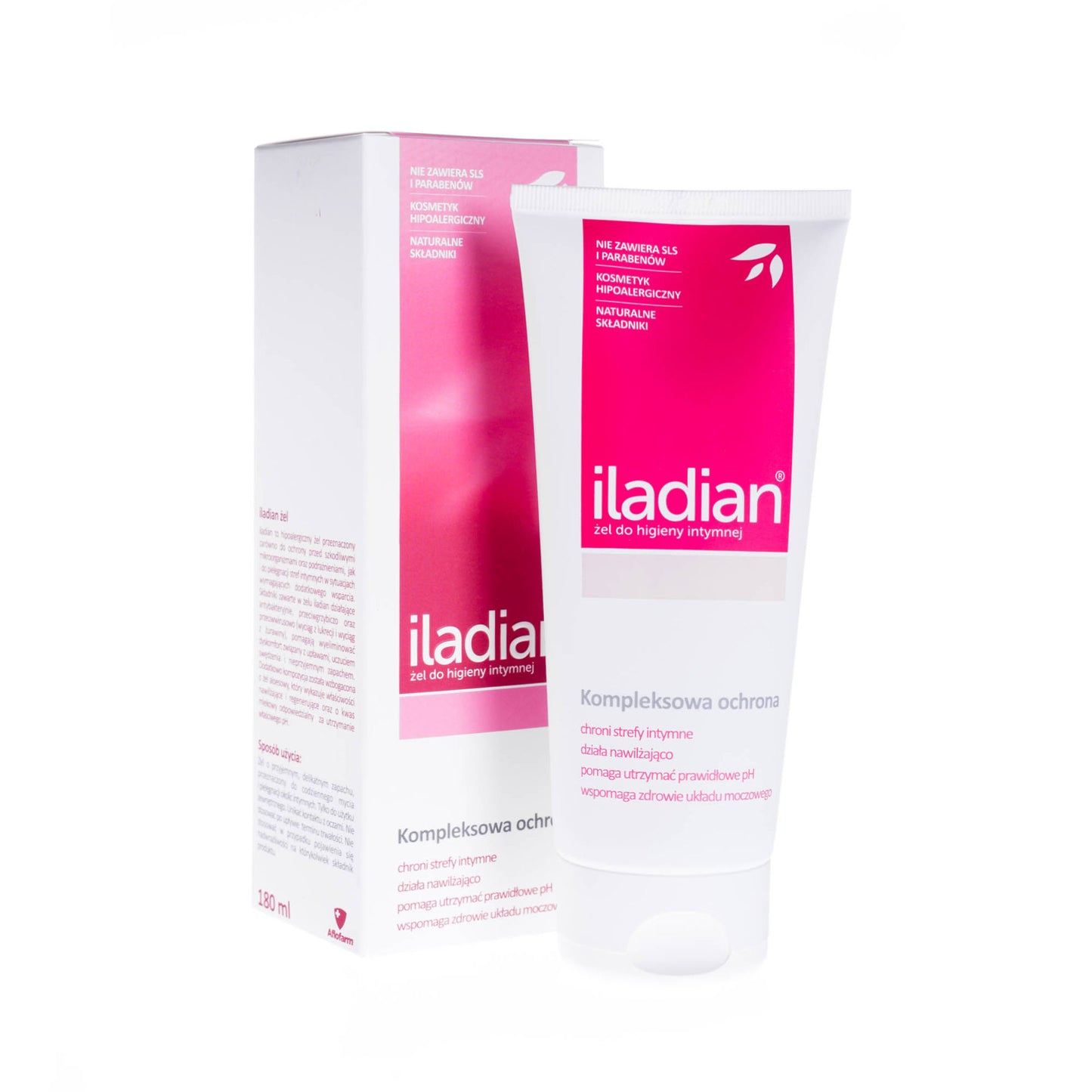 Iladian, żel do higieny intymnej, 180ml - Apteczka | Proton Nutrition
