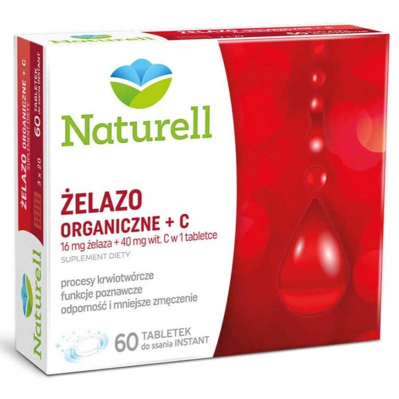 Zelazo Organiczne vit c Naturell