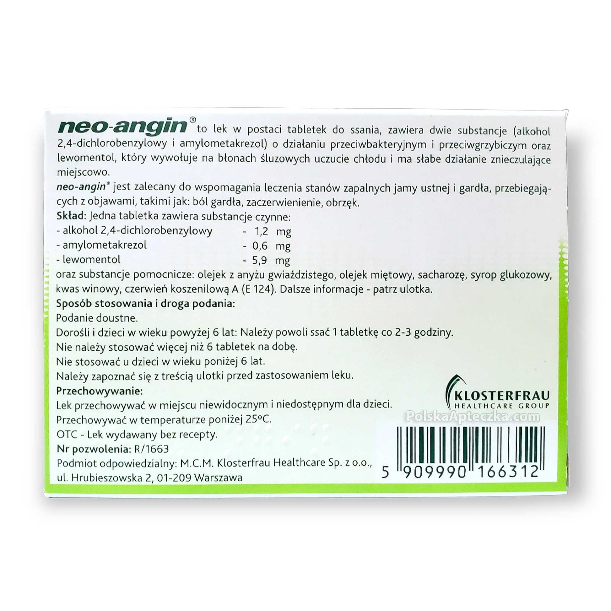 neoangin tablets