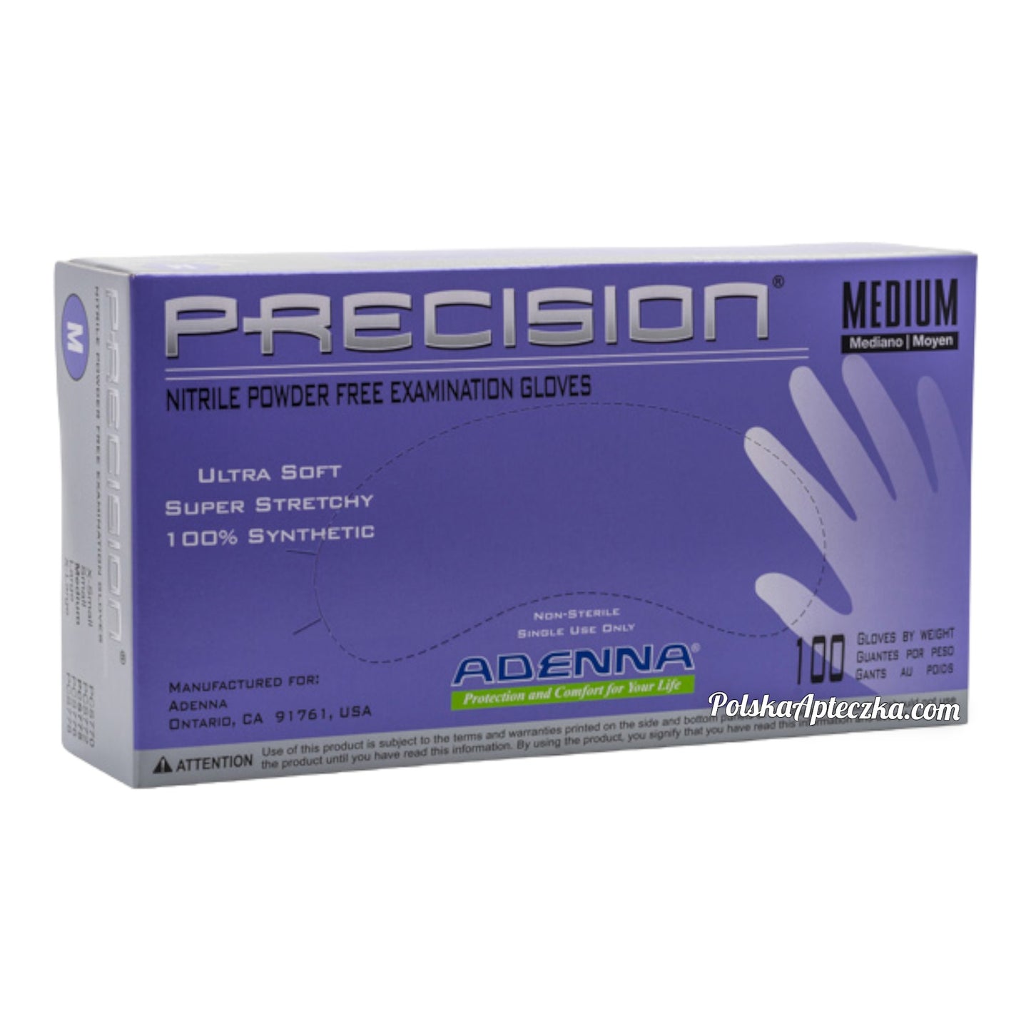 Exam Gloves Nitrile Medium 100s