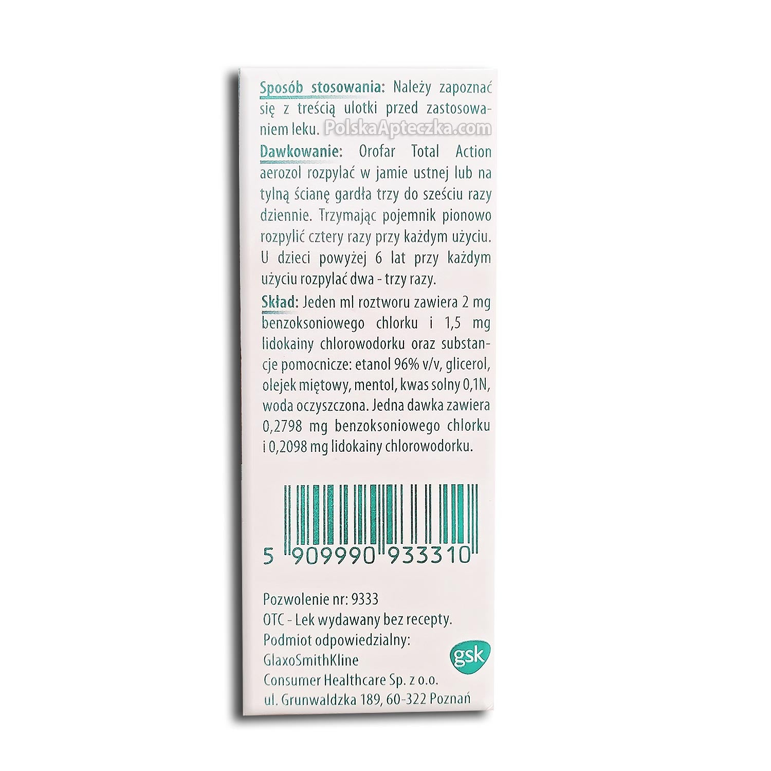 Orofar Oral Spray, 30 ml, Novartis | Chicago, USA