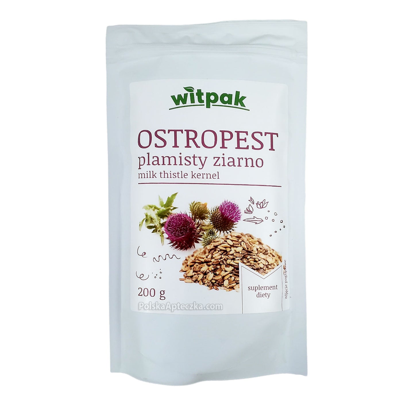 Ostropest plamisty ziarno 200g witpak