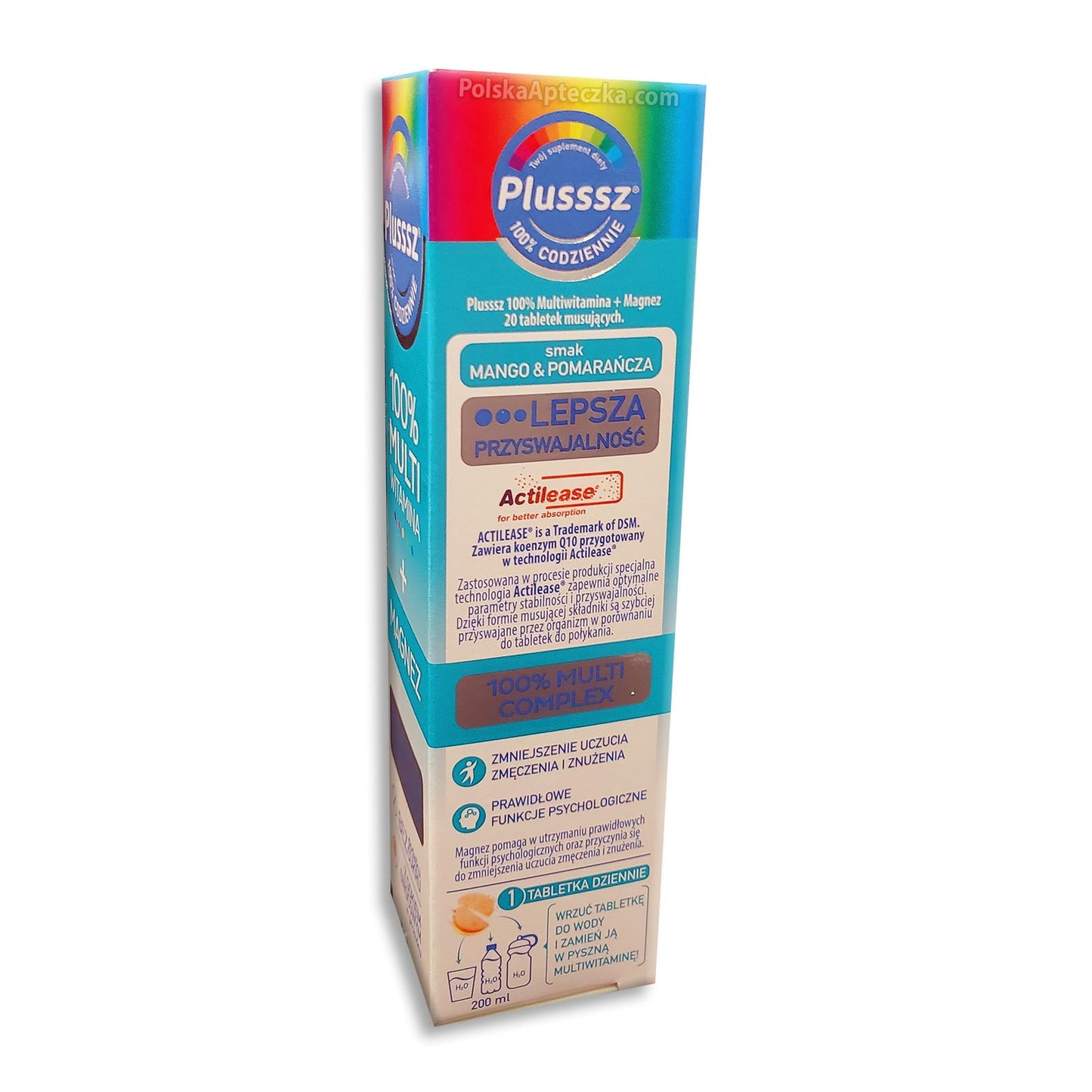 Plusssz Magnez Multivitamina, 20 tabletek