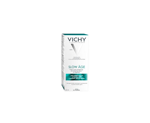 Vichy, Slow Age, na dzien, SPF 25, Pielęgnacja opóźniająca pojawianie się oznak starzeniao do skóry normalnej i mieszanej, 50 ml - Apteczka | Proton Nutrition