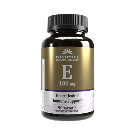 Vitamin E 180mg (400 IU) 90 Softgels