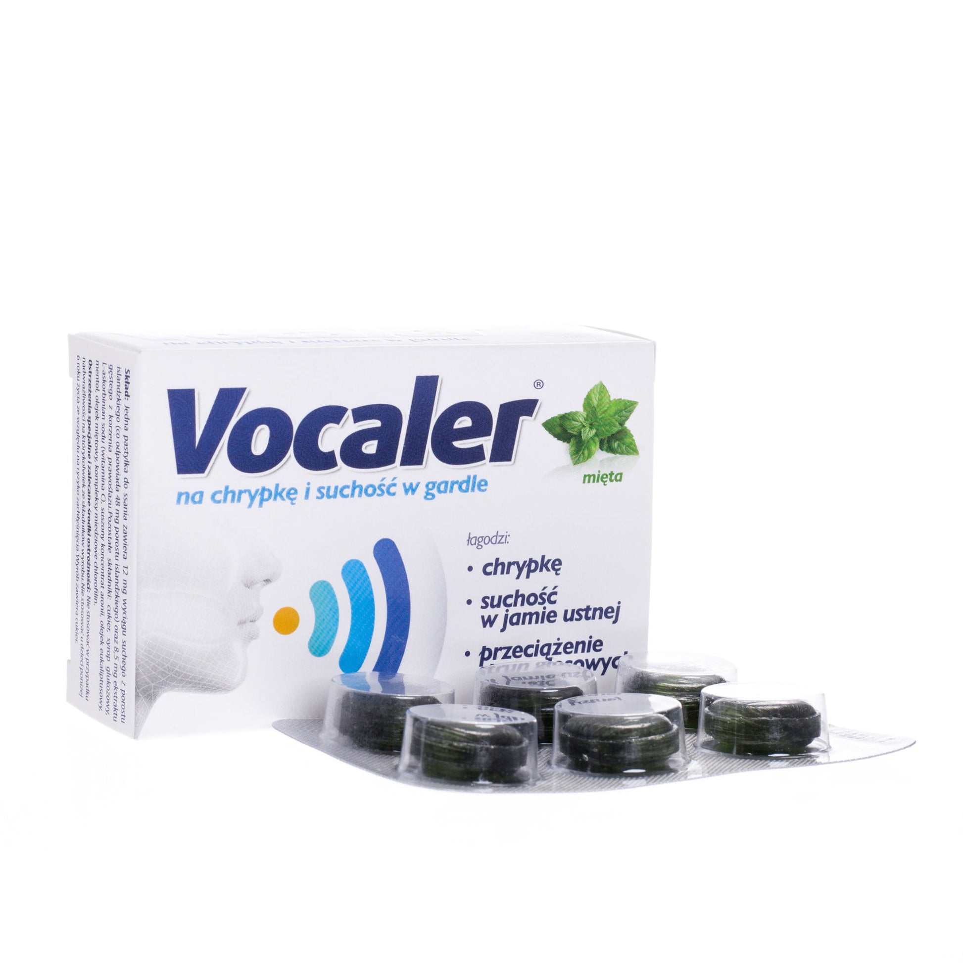 Vocaler 12 pastylek do ssania