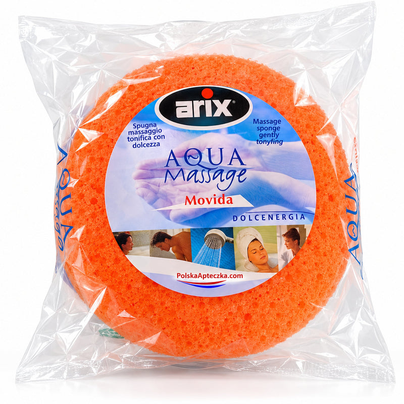 Bath sponges from ARIX, LULA and CORAL