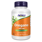 NOW Foods Oregano 450 mg - 100 Veg Capsules / oregano 450 mg - 100 kapsułek roślinnych