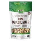 NOW Foods Brazil Nuts, Raw, Whole & Unsalted - 12 oz. / orzechy brazylijskie, surowy, cały & niesolony - 12 oz.