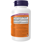 NOW Foods Ubiquinol 100 mg - 120 Softgels – Label details / Etykieta producenta