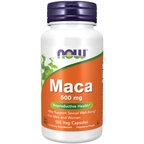 NOW Foods Maca 500 mg - 100 Veg Capsules / Maca 500 mg - 100 kapsułek roślinnych