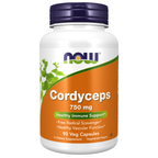 NOW Foods Cordyceps 750 mg - 90 Veg Capsules / Cordyceps 750 mg - 90 kapsułek roślinnych