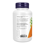 NOW Foods Yucca 500 mg - 100 Veg Capsules – Left label / Etykieta producenta