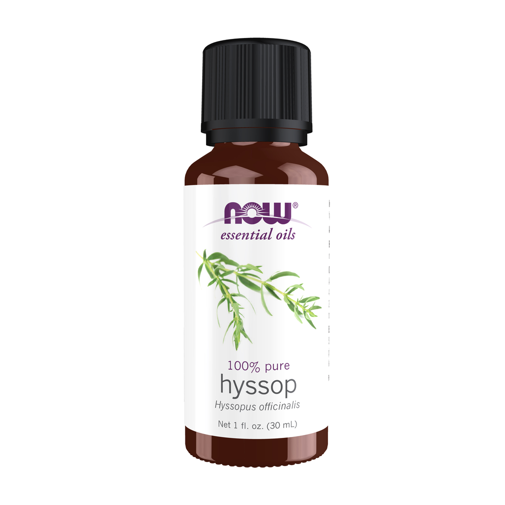 NOW Foods Hyssop Oil - 1 oz. / Hyssop olejek - 1 oz.