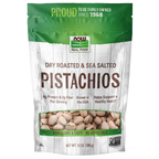 NOW Foods Pistachios, Roasted & Salted - 12oz. / Pistachios, prażony & solony - 12oz.