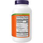 NOW Foods Wheat Grass Powder, Organic - 9 oz. – Label details / Etykieta producenta