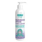 NOW Foods Nourishing Baby Lotion, Calming Lavender - 8 fl. oz. / odżywczy dla niemowląt balsam, Calming lawenda - 8 fl oz