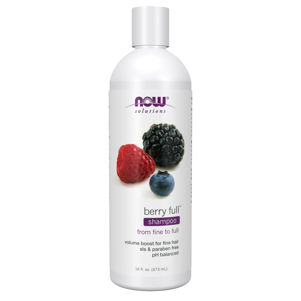 NOW Foods Berry Full™ Shampoo - 16 fl. oz. / owoce jagodowe Full™ szampon - 16 fl oz