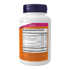 NOW Foods Vitamin B-100 Sustained Release - 100 Tablets – Right label / Etykieta producenta