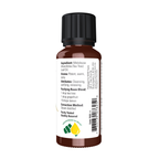 NOW Foods Tea Tree Oil - 1 fl. oz. – Right label / Etykieta producenta