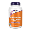 NOW Foods D-Mannose 500 mg - 240 Veg Capsules / D-Mannose 500 mg - 240 kapsułek roślinnych