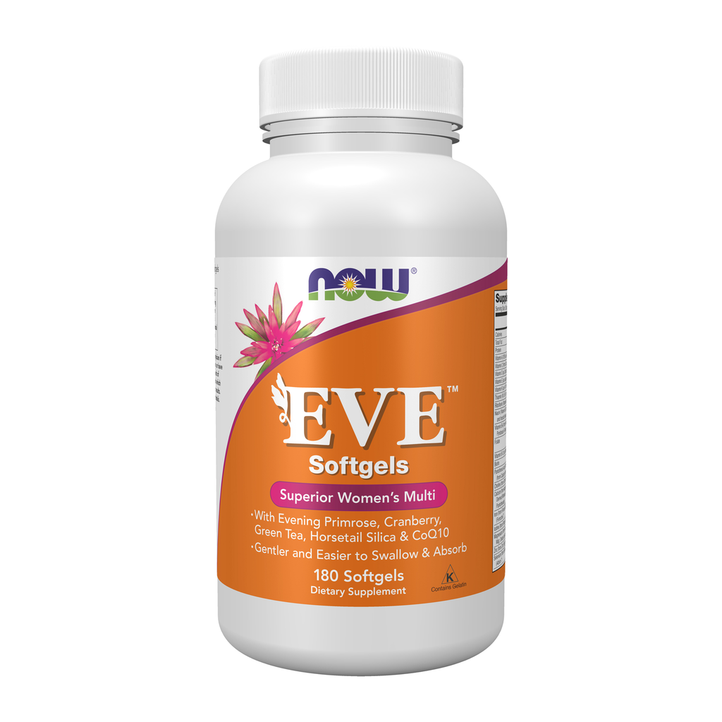 NOW Foods Eve™ Women's Multiple Vitamin - 180 Softgels / Eve™ kobiet's wieloskładnikowy witamina - 180 kapsułek miękkich