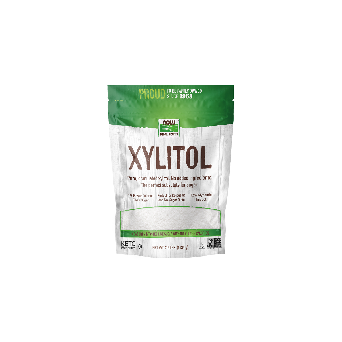 NOW Foods Xylitol - 2.5 lbs. / ksylitol - 2.5 lb