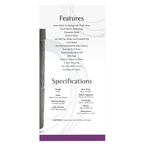 NOW Foods Metal Touch Ultrasonic Oil Diffuser – Label details / Etykieta producenta