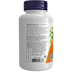 NOW Foods Ginkgo Biloba, Double Strength 120 mg - 100 Veg Capsules – Label details / Etykieta producenta