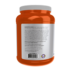 NOW Foods Plant Protein Complex, Creamy Vanilla Powder - 2 lbs. – Left label / Etykieta producenta