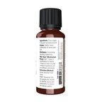 NOW Foods Sandalwood Oil Blend - 1 fl. oz. – Right label / Etykieta producenta