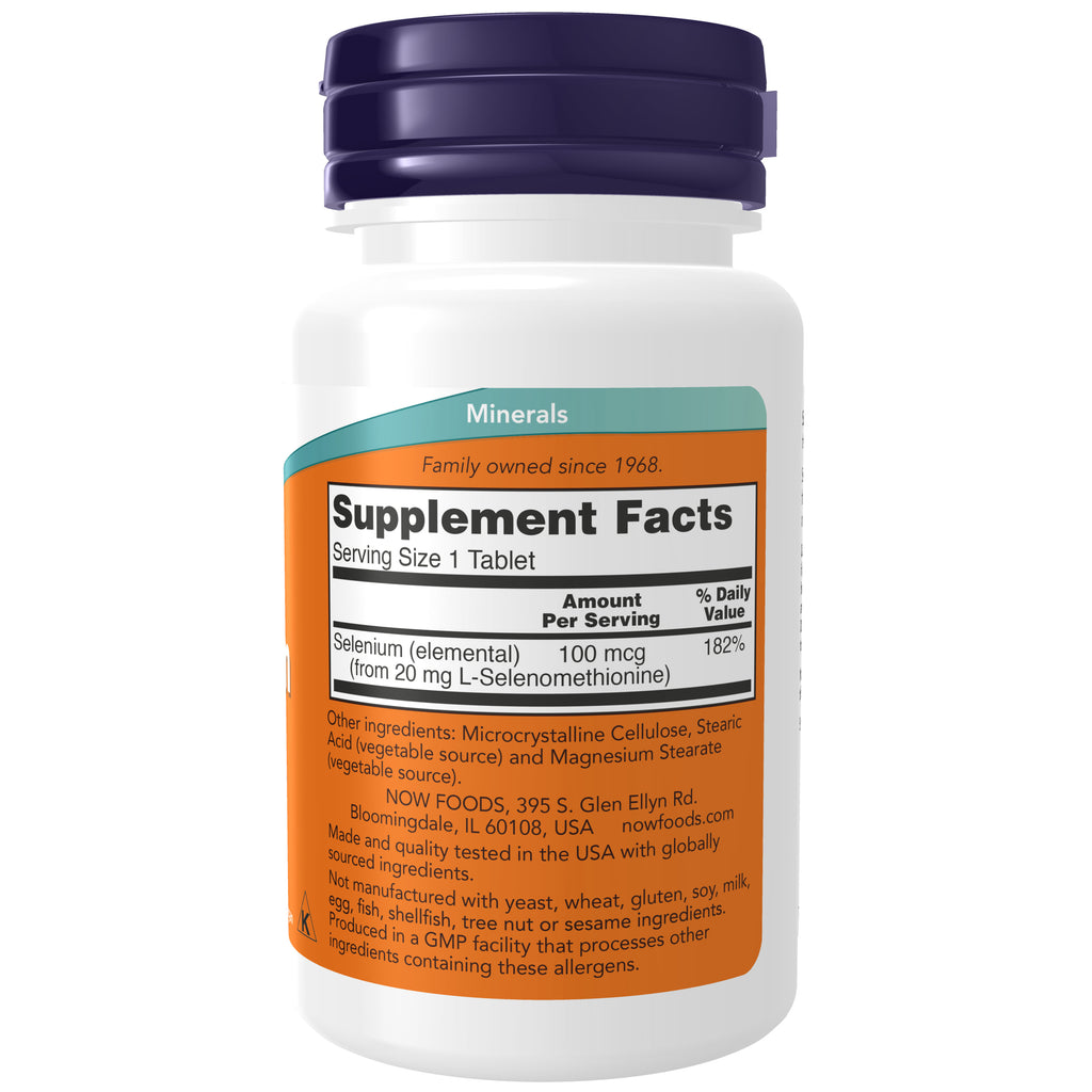 Selenium tablets