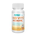 NOW Foods Kid Vits, Juicy Orange - 60 Chewable Tablets / Kid Vits, Juicy pomarańcza - 60 tabletek do żucia
