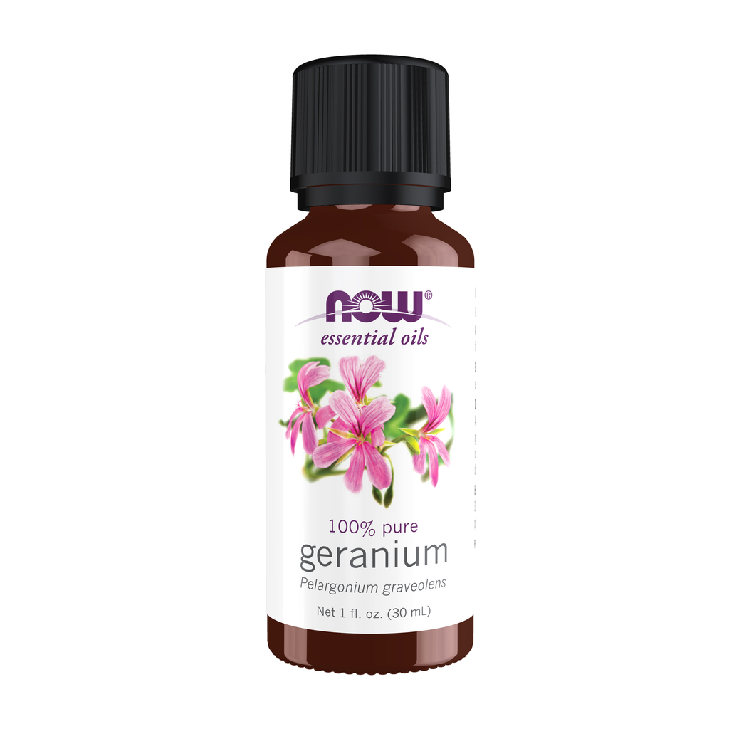 NOW Foods Geranium Oil - 1 fl. oz. / geranium olejek - 1 fl oz