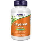 NOW Foods Cayenne 500 mg - 100 Veg Capsules / Cayenne 500 mg - 100 kapsułek roślinnych
