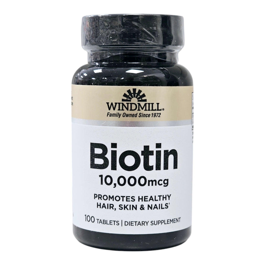 Biotin 10,000mcg (10mg), 100 tablets - Apteczka | Proton Nutrition