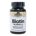 Biotin 10,000mcg (10mg), 100 tablets - Apteczka | Proton Nutrition