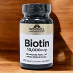 Biotin 10,000mcg (10mg), 100 tablets - Apteczka | Proton Nutrition