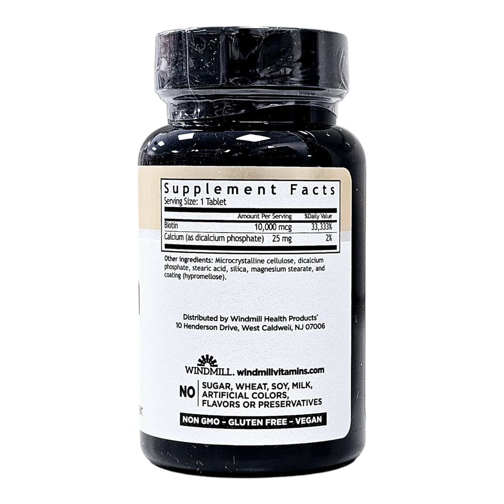 Biotin 10,000mcg (10mg), 100 tablets - Apteczka | Proton Nutrition