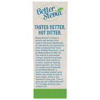 NOW Foods BetterStevia® Organic - 75 Packets/Box – Label details / Etykieta producenta