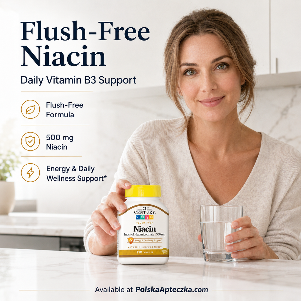 21st Century Flush Free Niacin 500mg 110 Capsules Lifestyle