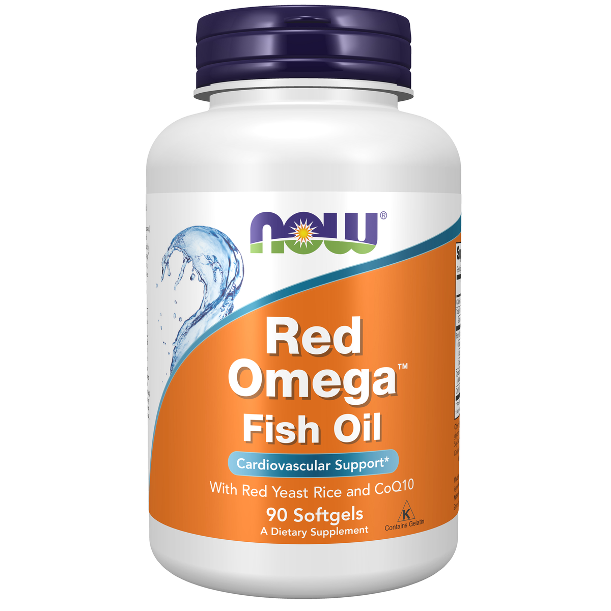 NOW Foods Red Omega™ Fish Oil - 90 Softgels / czerwony Omega™ olej rybi - 90 kapsułek miękkich