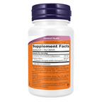 NOW Foods CoQ10 100 mg with Hawthorn Berry - 30 Veg Capsules – right label / Etykieta producenta