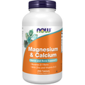 NOW Foods Magnesium & Calcium - 250 Tablets / magnez & wapń - 250 tabletek